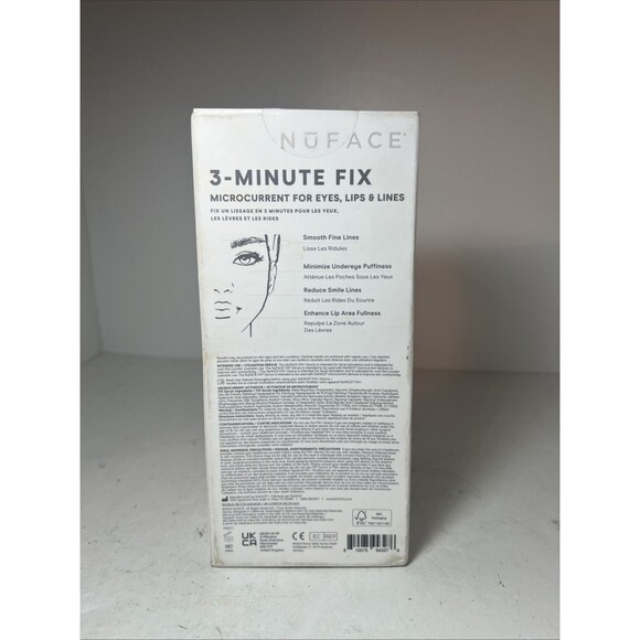 NuFACE FIX MicroWand Eyes, Lips & Lines Microcurrent Anti-Aging Device - NEW! - Picture 2 of 6